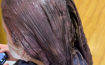 ワンカラーで作るレッドブラウン