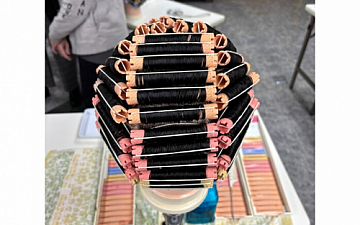 ワインディングの練習中!!