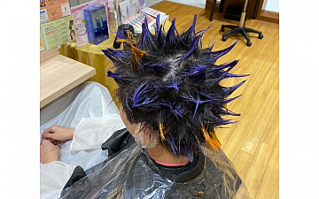 ハロウィンヘアカラー