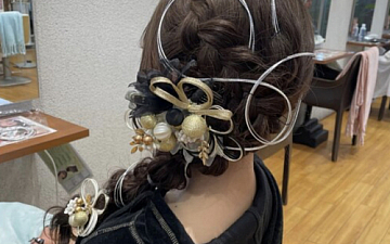 成人式前撮りスタイル